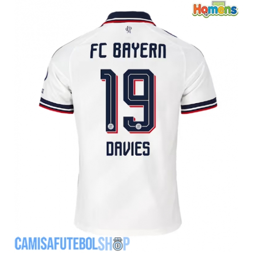 Camisa de time de futebol Bayern Munich Alphonso Davies #19 Replicas 2º Equipamento 2026-27 Manga Curta